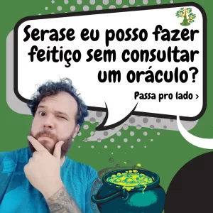 Feitiço por conta própria, sozinho, sem ajuda